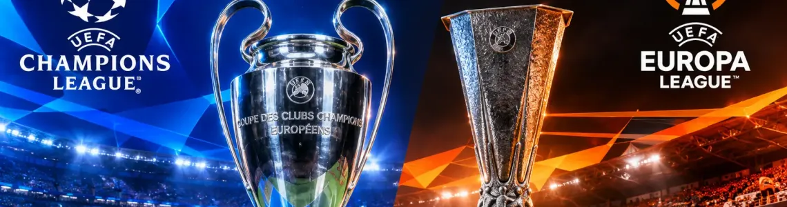 Conocimientos esenciales para todo aficionado al fútbol: ¿Qué son la Champions League y la Europa League?