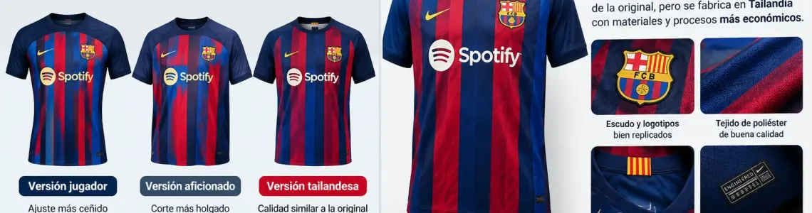 Guía para comprar camisetas de fútbol: ¿Qué es una camiseta 