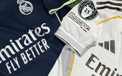 Jugadores clave del Real Madrid y colección de camisetas