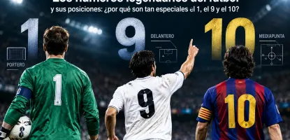 Los números legendarios del fútbol y sus posiciones: ¿por qué son tan especiales el 1, el 9 y el 10?