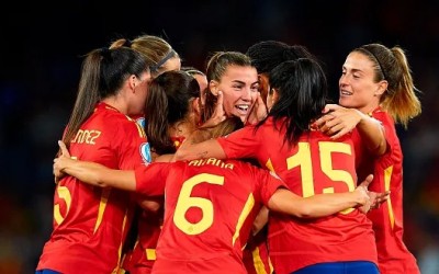España Domina a Italia en la Eurocopa Femenina 2025