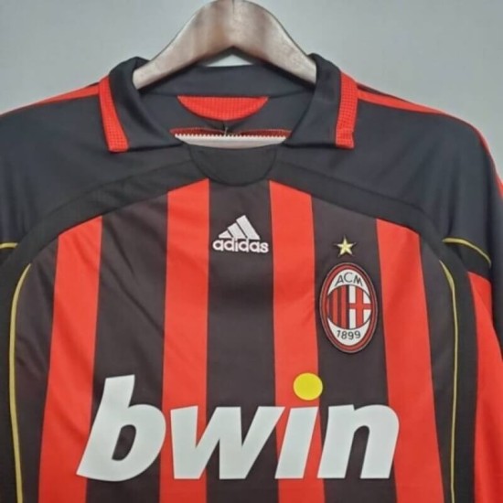 Camiseta AC Milan 2006/2007 Local Retro