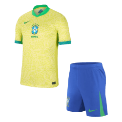Camiseta Brasil 2024/2025 Local Niño Kit