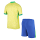 Camiseta Brasil 2024/2025 Local Niño Kit