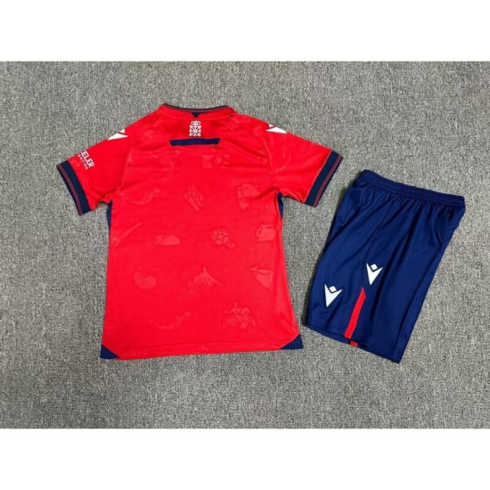 Camiseta Osasuna 2024/2025 Local Niño Kit