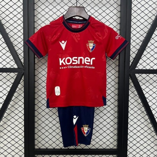 Camiseta Osasuna 2024/2025 Local Niño Kit