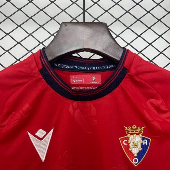 Camiseta Osasuna 2024/2025 Local Niño Kit