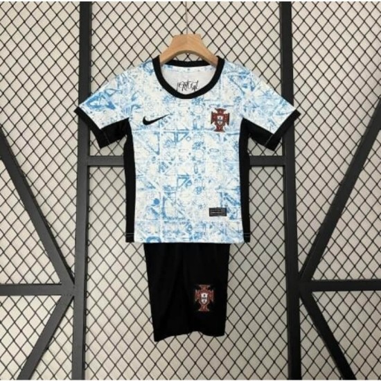 Camiseta Portugal 2024/2025 Visitante Niño Kit