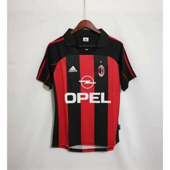 Camiseta AC Milan 2000/2001 Local Retro