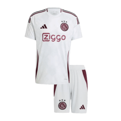 Camiseta Ajax de Ámsterdam 2024/2025 Alternativo Niño Kit