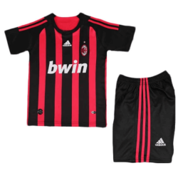 Camiseta AC Milan 2008/2009 Local Retro Niño Kit