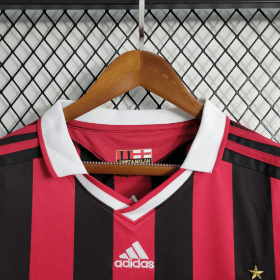 Camiseta AC Milan 2009/2010 Local Retro ML
