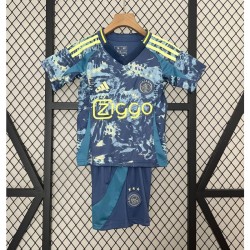 Camiseta Ajax de Ámsterdam 2024/2025 Visitante Niño Kit