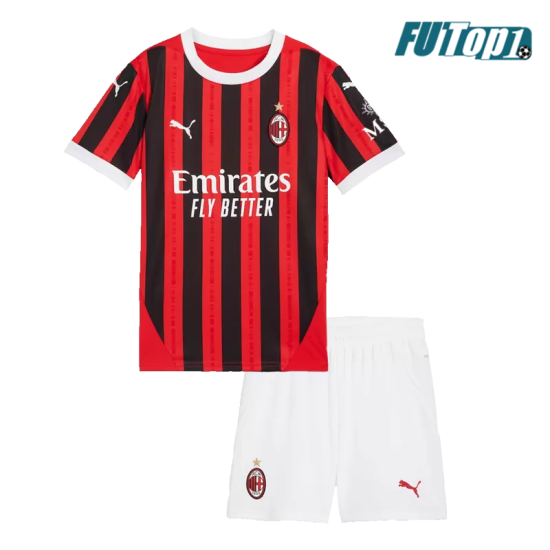 Camiseta AC Milan Home 2024/2025 Niño