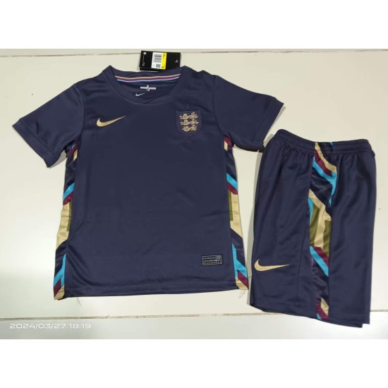 Camiseta Inglaterra 2024/2025 Visitante Niño Kit
