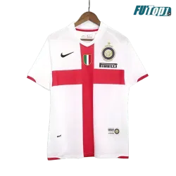 Camiseta Barata Inter de Milán Visitante Segunda Equipación 2007/08 Vintage
