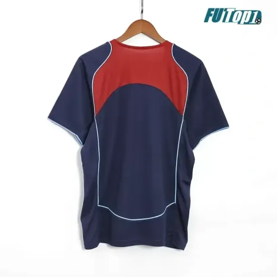 Camiseta Replica Atletico de Madrid Visitante Segunda Equipacion 2004/05 Vintage