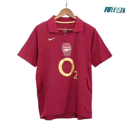Camiseta HENRY 14 Calidad AAA Arsenal Home 2005/06 Vintage