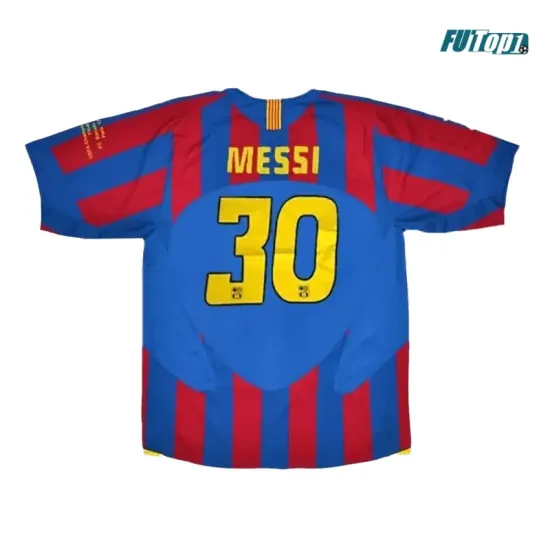 Camiseta MESSI 10 Calidad Premium Barcelona Home 2005/06 Vintage