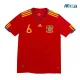 Camiseta A.INIESTA 6 Calidad Premium España Local Primera Equipación 2010 Vintage
