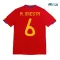 Camiseta A.INIESTA 6 Calidad Premium España Local Primera Equipación 2010 Vintage
