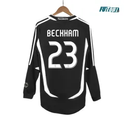 Camiseta BECKHAM 23 Barata Real Madrid Visitante 2006/07 Vintage ML
