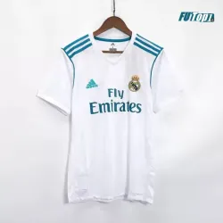 Camiseta BENZEMA 9 Barata Real Madrid Local Primera Equipación 2017/18 Vintage