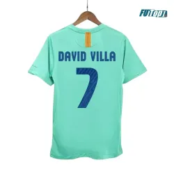 Camiseta DAVID VILLA 7 Calidad THAI Barcelona Segunda Equipación 2010/11 Vintage