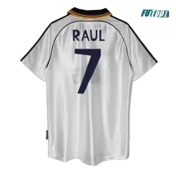 Camiseta RAUL 7 Barata Real Madrid Local 1998/00 Vintage