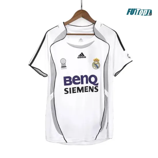 Camiseta SERGIO RAMOS 4 Calidad AAA Real Madrid Home Primera Equipación 2006/07 Vintage