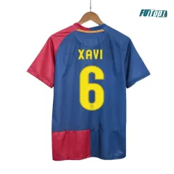 Camiseta XAVI 6 Replica Barcelona Local Primera Equipación 2008/09 Vintage