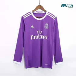 Camiseta BENZEMA 9 Replica Real Madrid Away Segunda Equipación 2016/17 Vintage ML