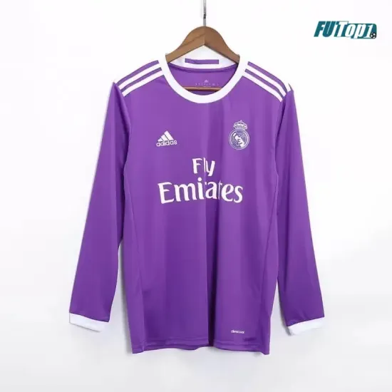 Camiseta BENZEMA 9 Replica Real Madrid Away Segunda Equipación 2016/17 Vintage ML