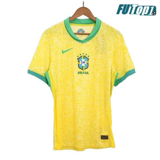 Camiseta Futbol Brasil Primera Equipación 2024 Versión Jugador