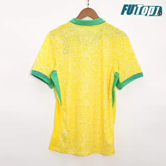 Camiseta Futbol Brasil Primera Equipación 2024 Versión Jugador