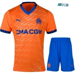 Camiseta Barata Olympique Marsella Alternativo 2024/25 Niño