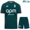 Camiseta Barata AS Monaco Segunda Equipación 2024/25 Niño