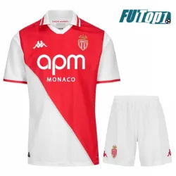 Camiseta Replica AS Monaco Local 2024/25 Niño