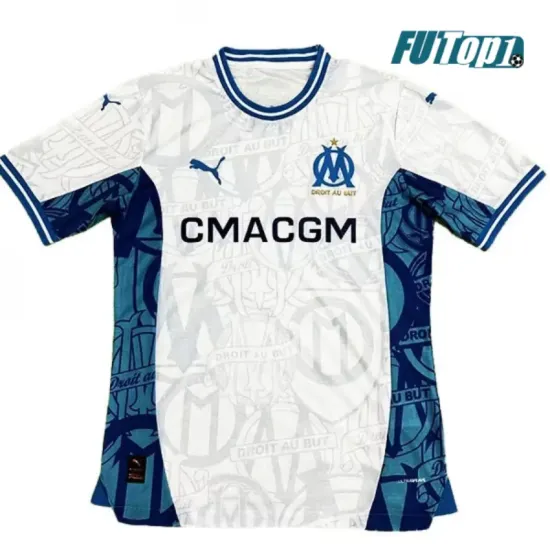 Camiseta Calidad THAI Olympique Marsella Local 2024/25 Versión Jugador