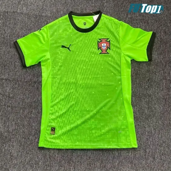 Camiseta Barata De Portero Portugal 2025 Verde