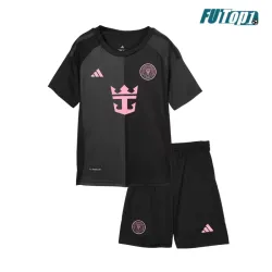 Camiseta Barata Inter Miami Away Segunda Equipación 2025/26 Niño