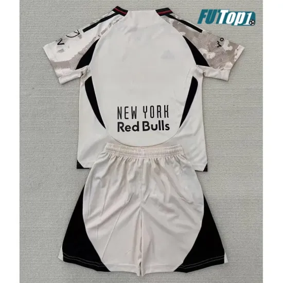 Camiseta Barata New York Red Bulls Away Segunda Equipación 2025/26 Niño