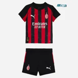Camiseta Calidad AAA AC Milan Home Primera Equipación 2025/26 Niño
