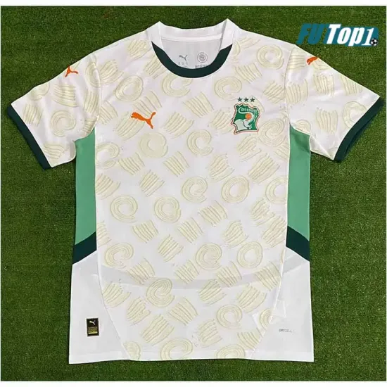 Camiseta Calidad AAA Costa de Marfil Away Segunda Equipación 2025