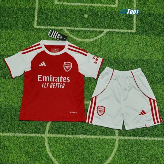 Camiseta Calidad Premium Arsenal Home 2025/26 Equipación