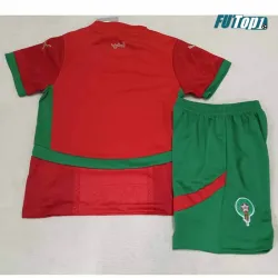 Camiseta Calidad Premium Marruecos Home Primera Equipación 2025 Niño
