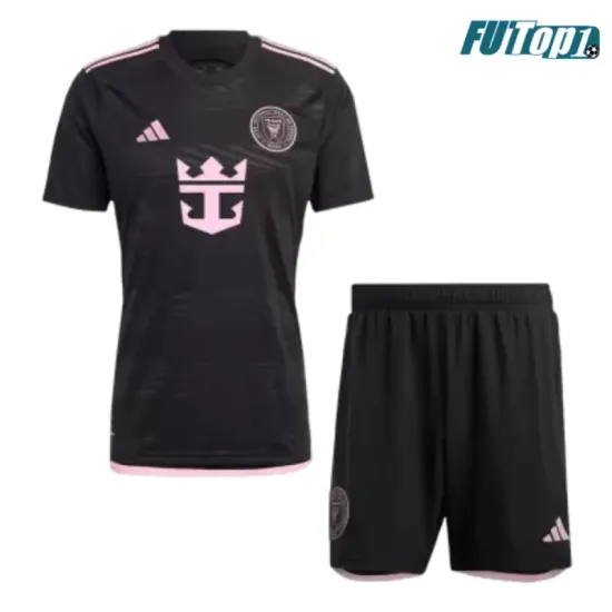 Camiseta Replica Inter Miami Visitante Segunda Equipación MESSI #10 2025/26 