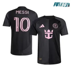 Camiseta Replica Inter Miami Visitante Segunda Equipación MESSI #10 2025/26 
