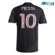Camiseta Replica Inter Miami Visitante Segunda Equipación MESSI #10 2025/26 