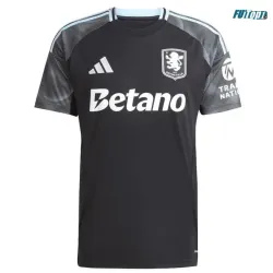 Camiseta Futbol Aston Villa Segunda Equipación 2025/26